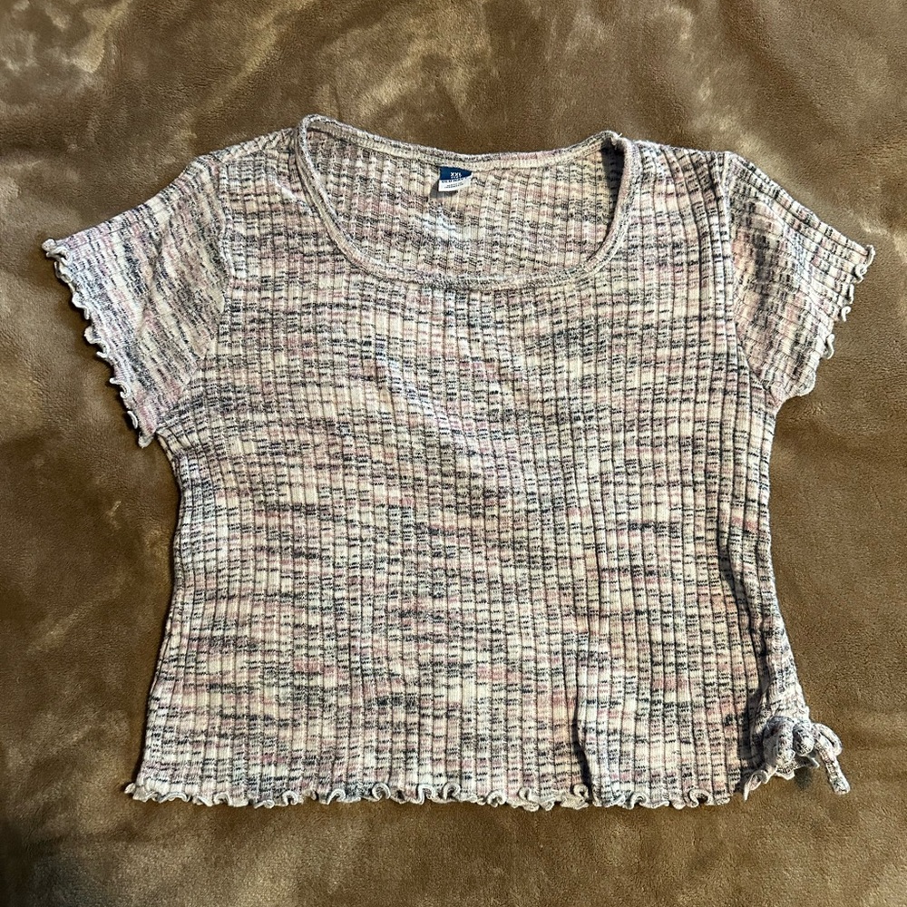 Old Navy Multicolor Ribbed Top